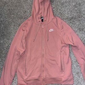 Nike zip up jacket - size small
